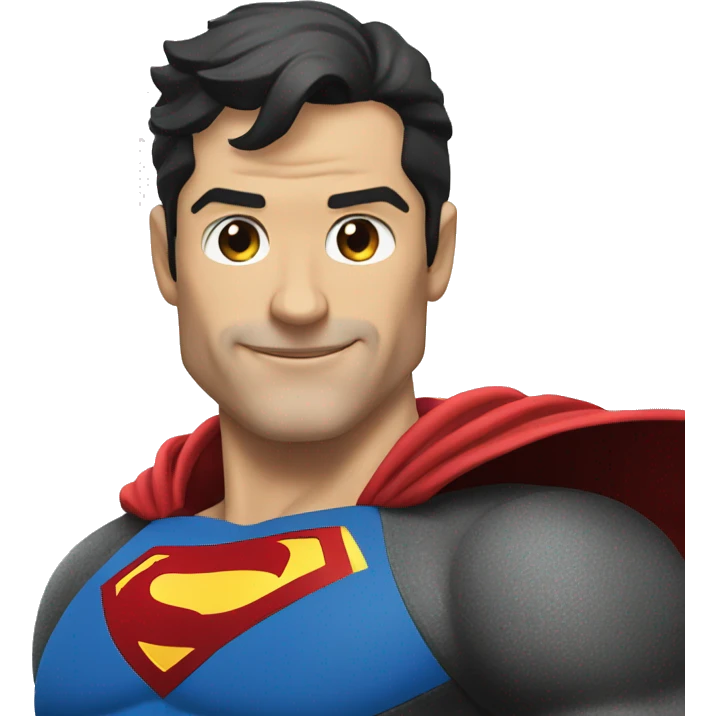 rayo con superman emoji
