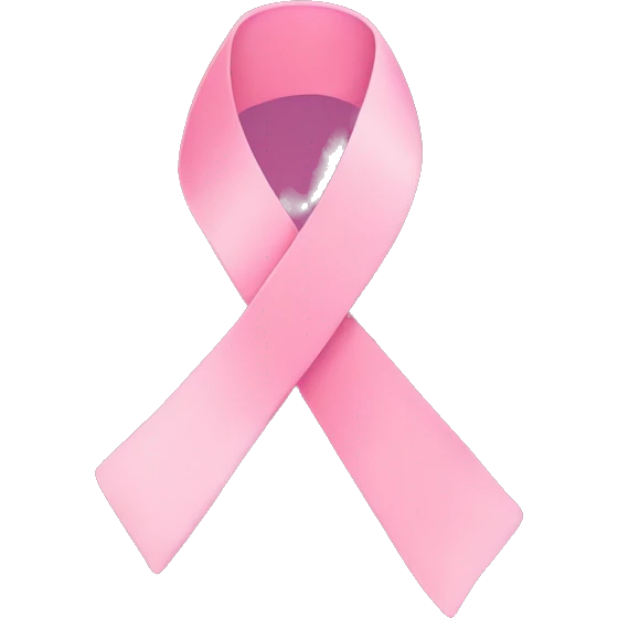 Breast cancer ribbon emoji