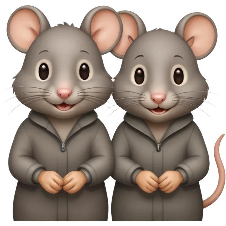 rat couple emoji