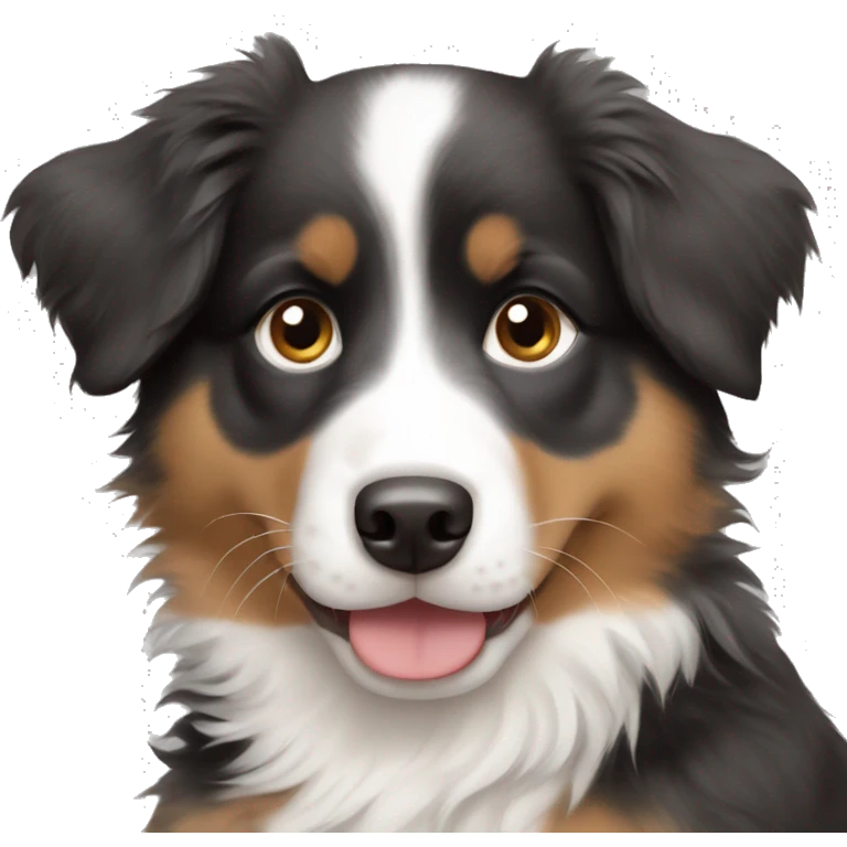 Australian shepherd puppy emoji