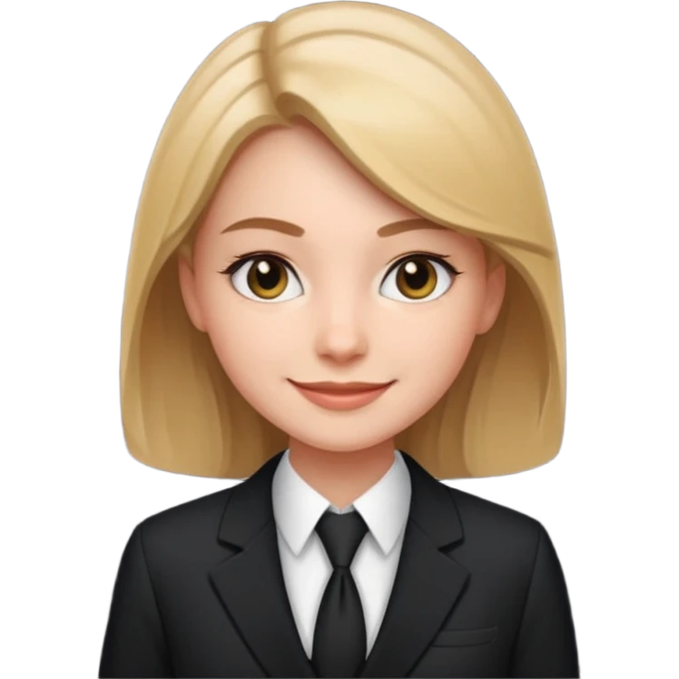 Girl attorney emoji