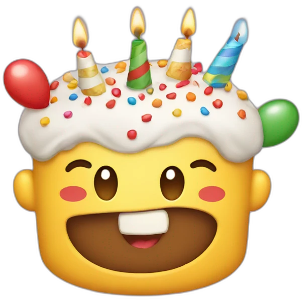 joyeux anniversaire emoji