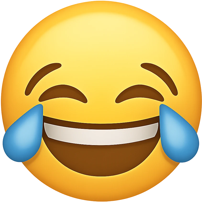 laughing face emoji emoji