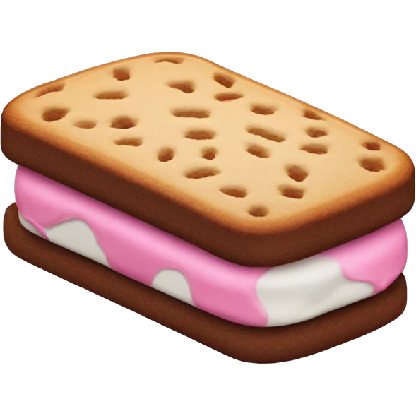 Neapolitan ice cream sandwich  emoji