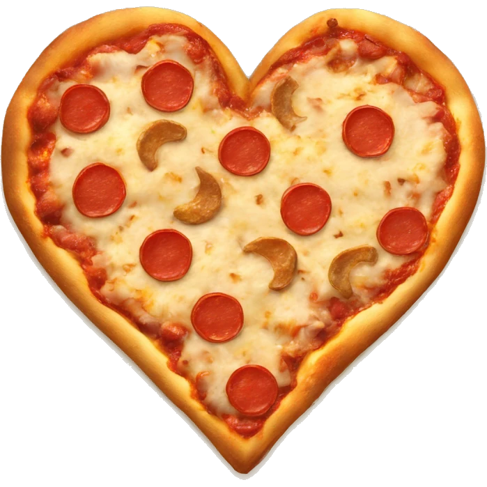 pizza heart no pepperoni  emoji