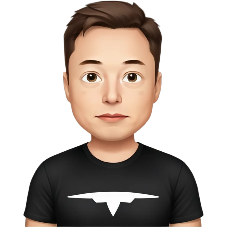 Elon Musk emoji