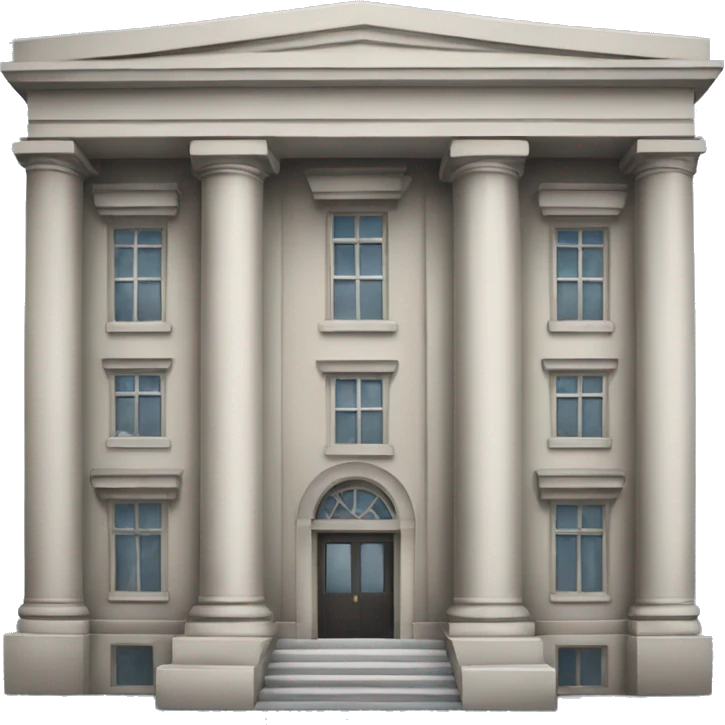 big Bank historical building emoji