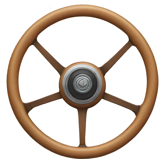 steering wheel  emoji