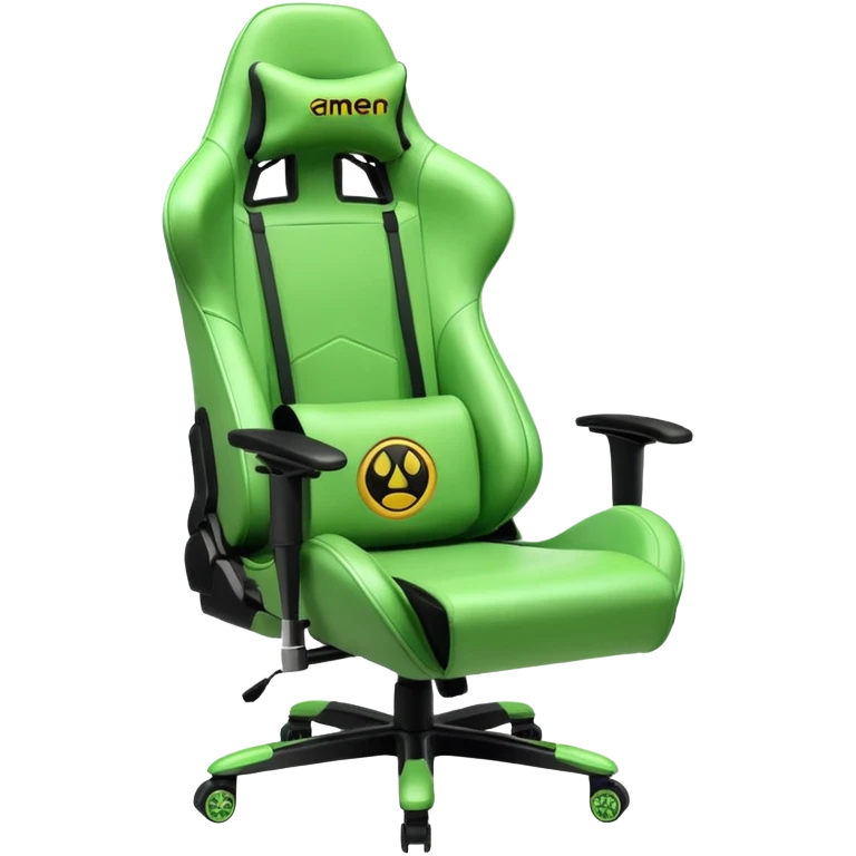 gamer seat green emoji