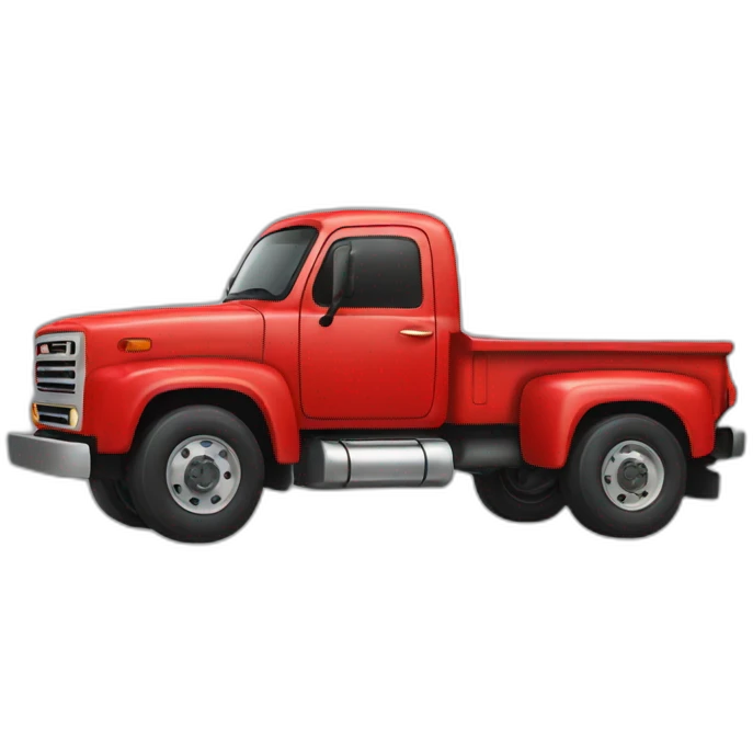 TRUCK RED emoji