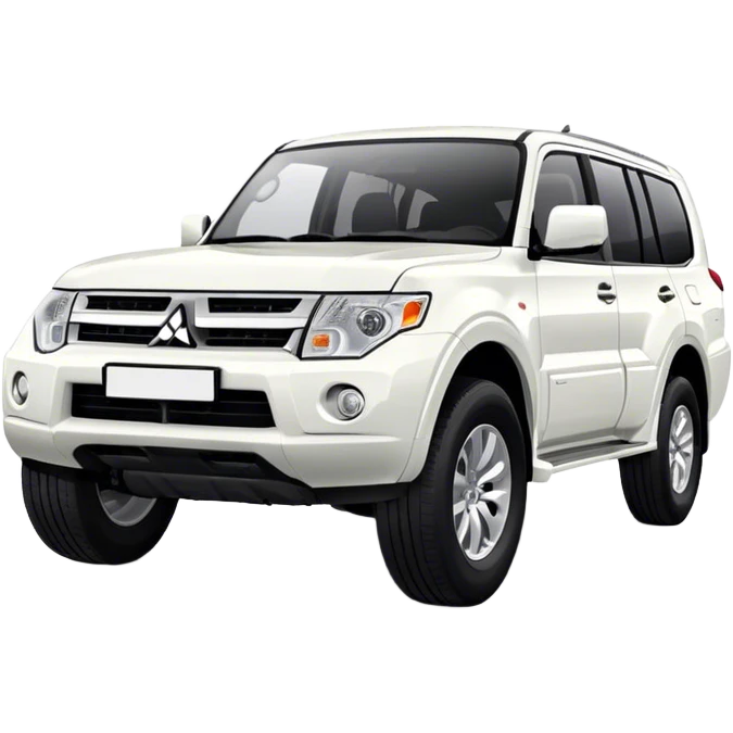 Mitsubishi Pajero - Mitsubishi (Model Year: 2021) (Iconic colour: White) emoji