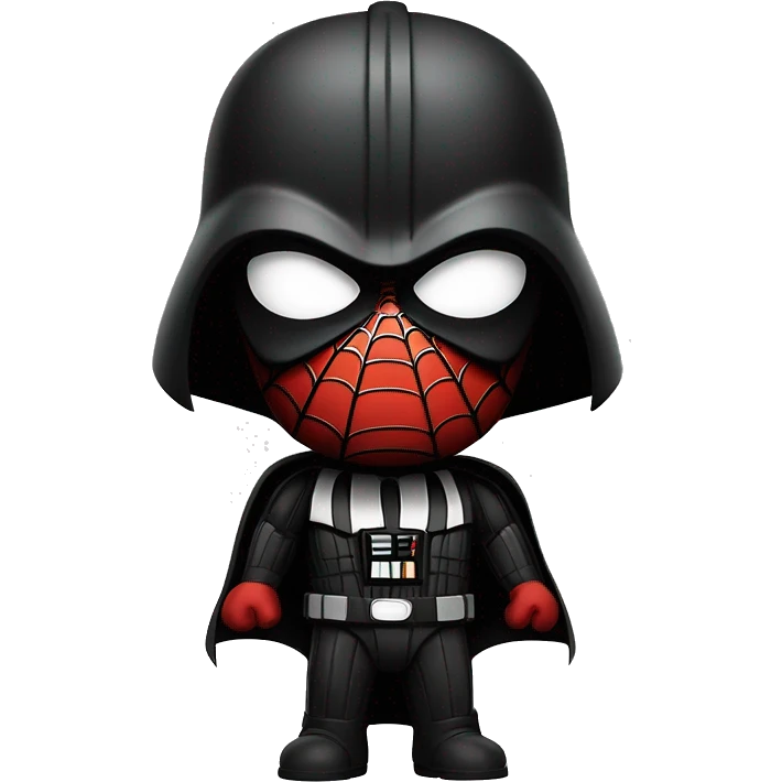 Spider-man vs Darth Vader emoji