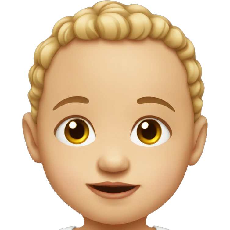 Realistic baby  emoji