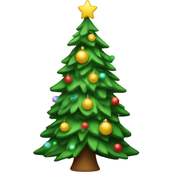 christmas tree emoji