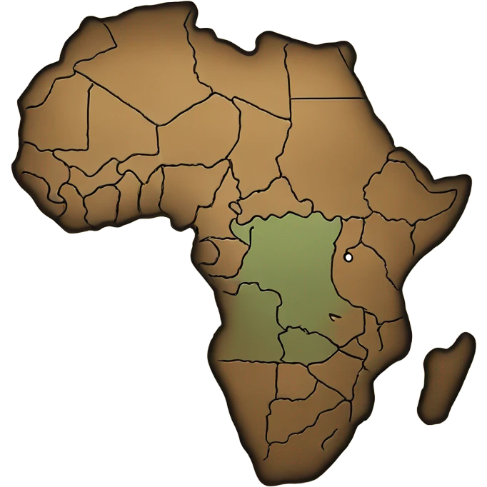Map of africa emoji