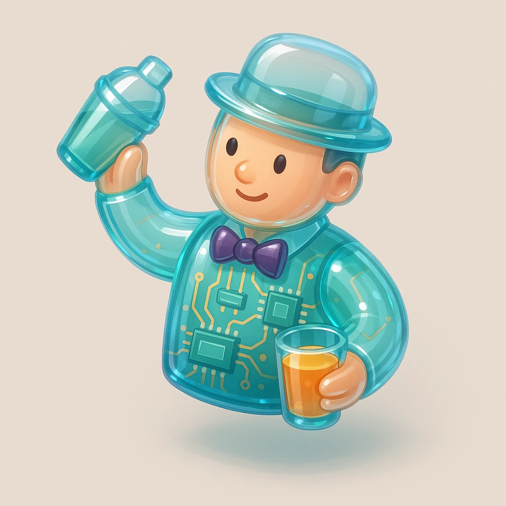 bartender mixing drinks emoji