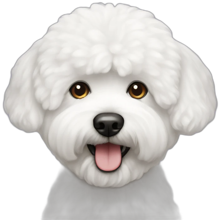 Bichon frise emoji