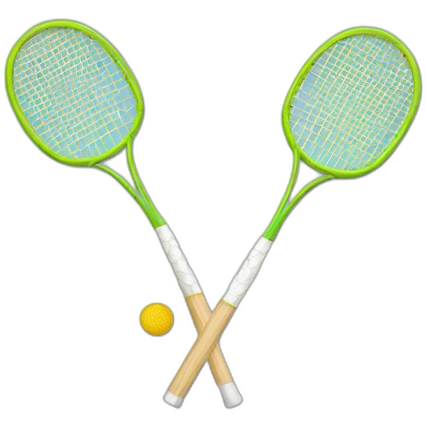 Badminton emoji