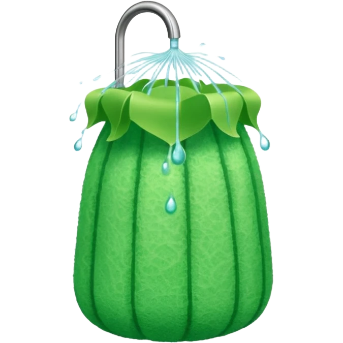 shower loofah emoji