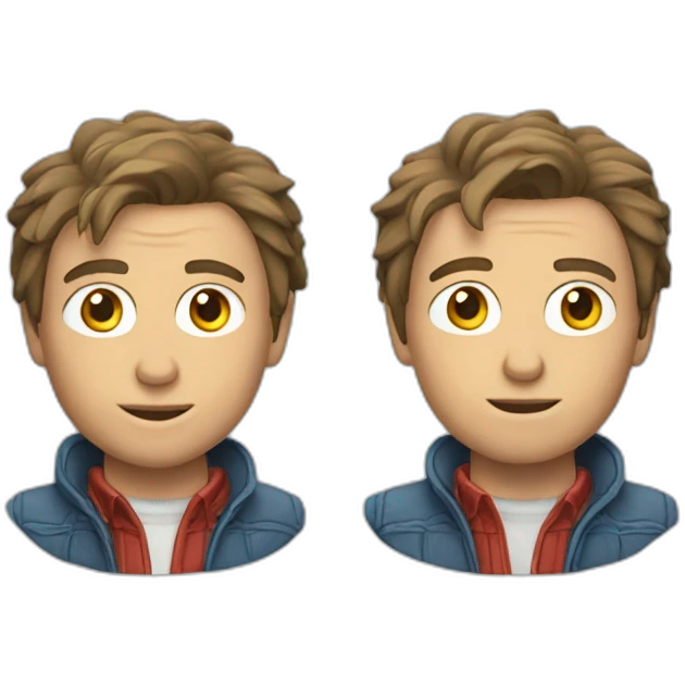 Marty mcfly emoji