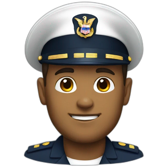 NAVY captain emoji