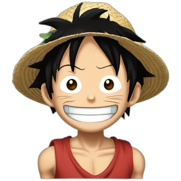 Monkey D Luffy emoji