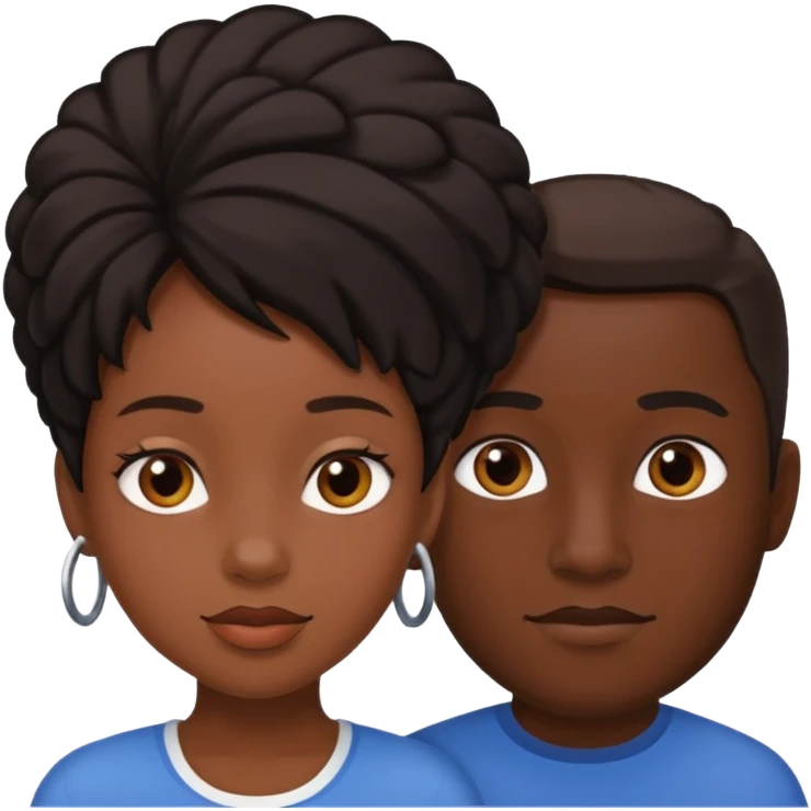 Black girl doggystyle sex with white man emoji