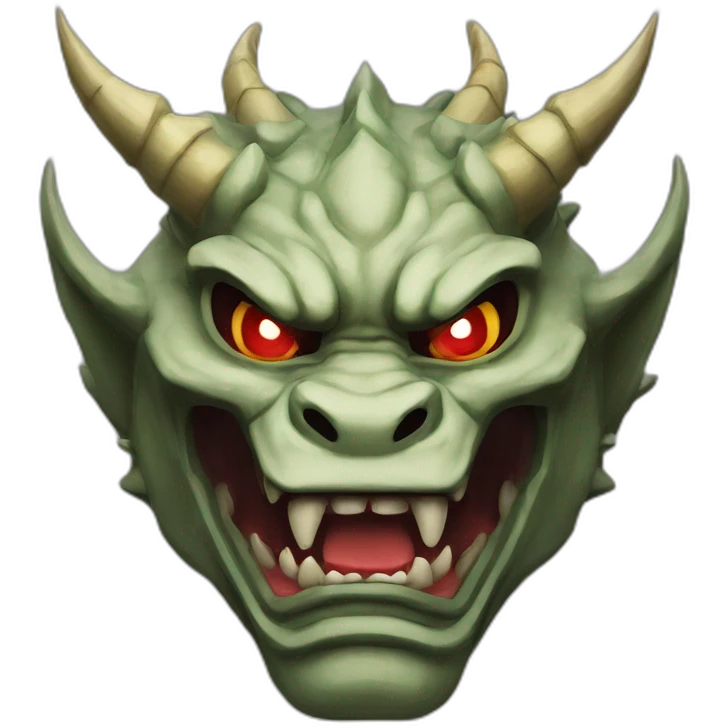 oni tenebre dragon japanese mask angry emoji