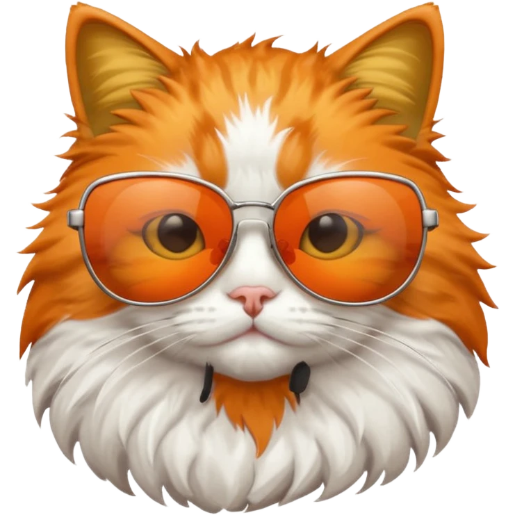 Cat wearing sunglasses emoji