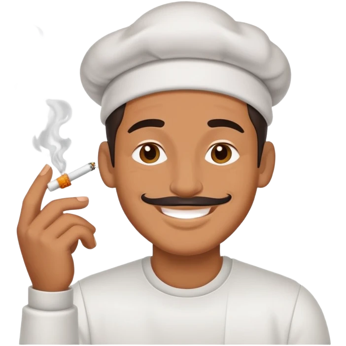 Love for guy named smoker emoji