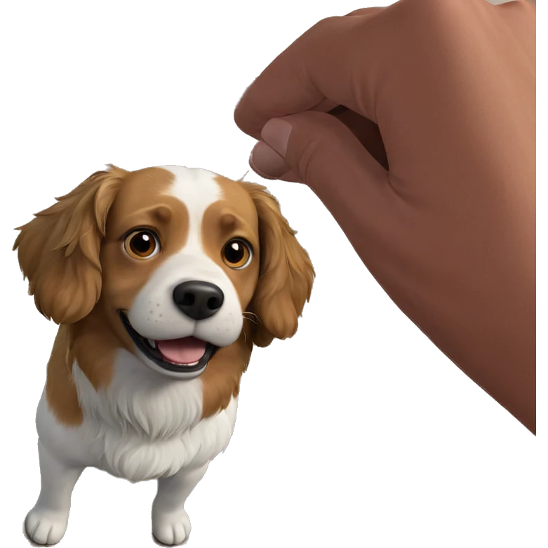 pov of a happy dog emoji