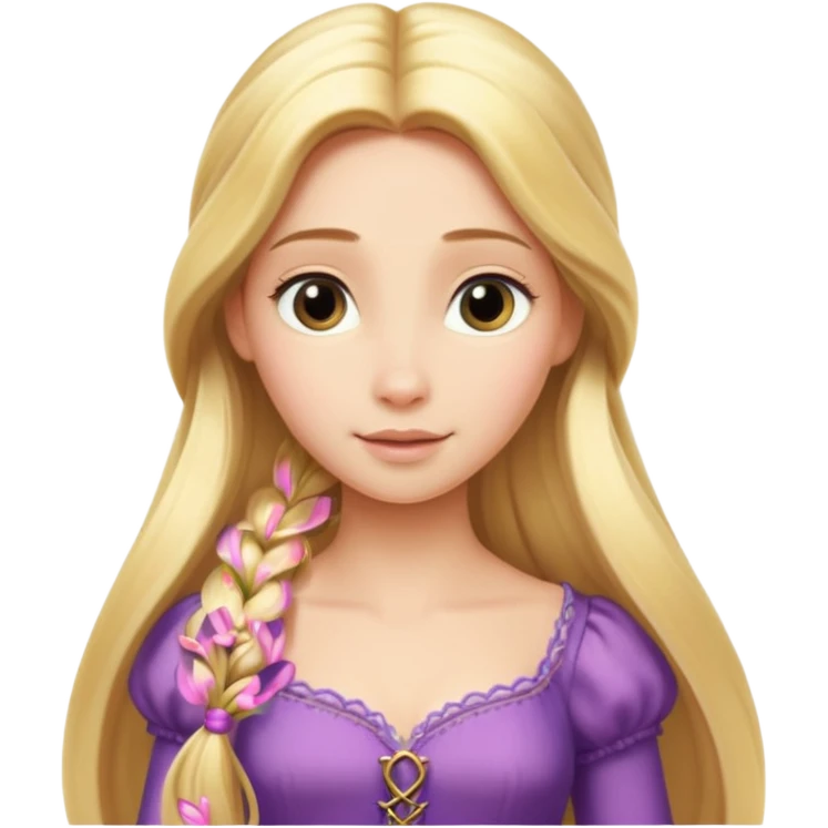 Rapunzel grimm brothers emoji