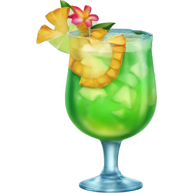 tropic cocktail  emoji