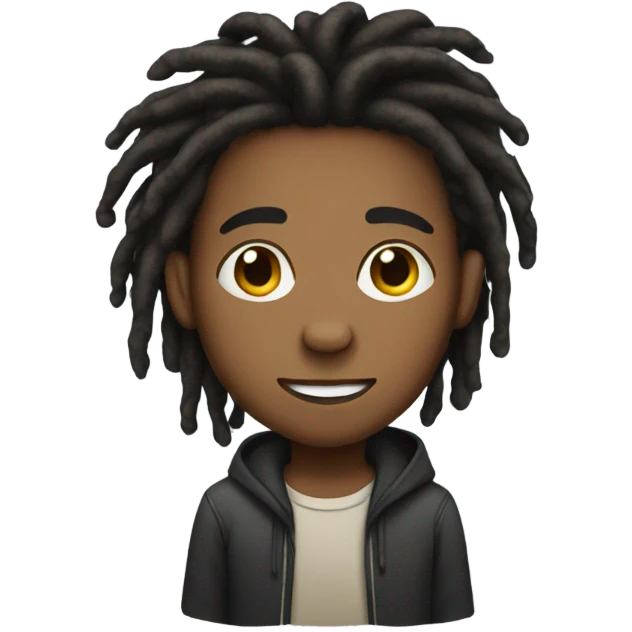Boy with dreads emoji