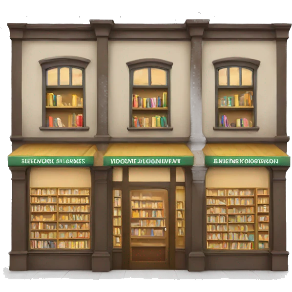Bookstore emoji