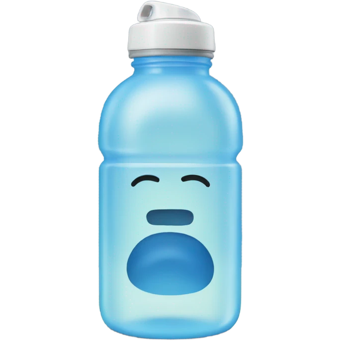 Water bottle emoji