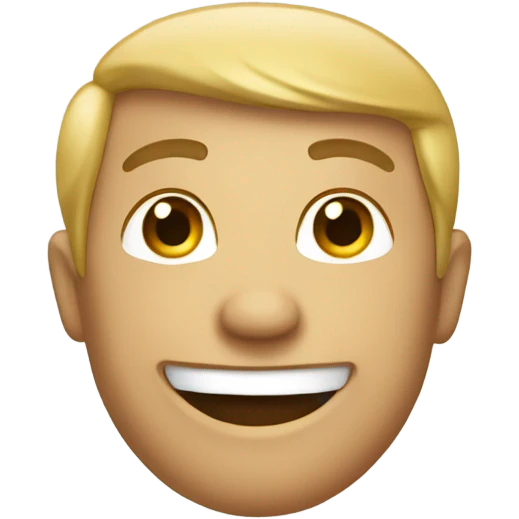 Un emoji de una sonrisa con un puño de sal emoji