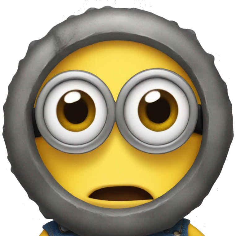 Heart eye minion emoji