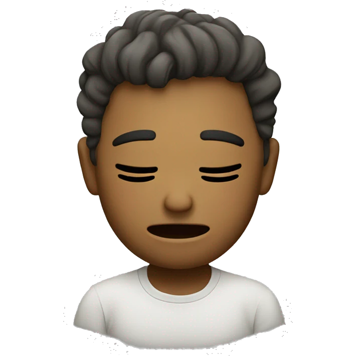 sleepy emoji