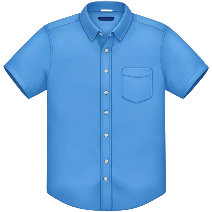 blue shirt emoji