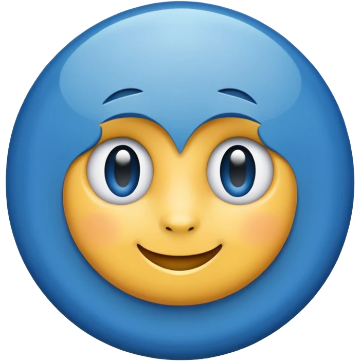 Blue tick  emoji