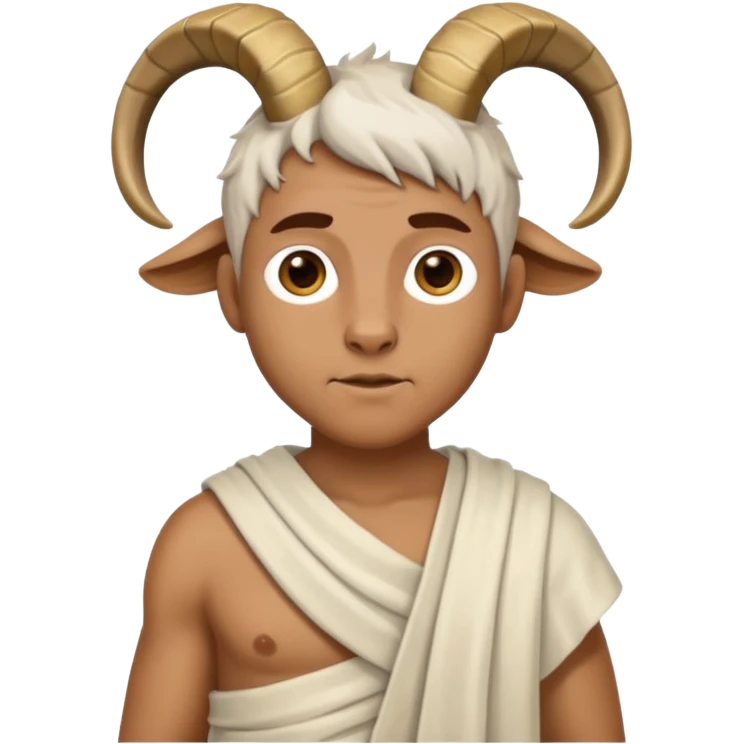 half human half goat emoji