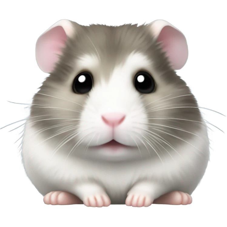 dwarf hamster grey emoji