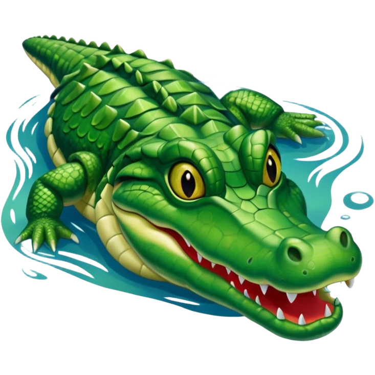 big lake placid alligator emoji