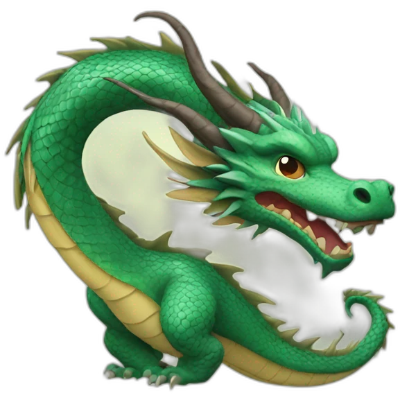 Dragon asian emoji