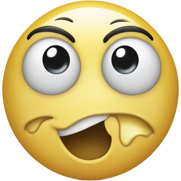 A smiley face with tears  emoji