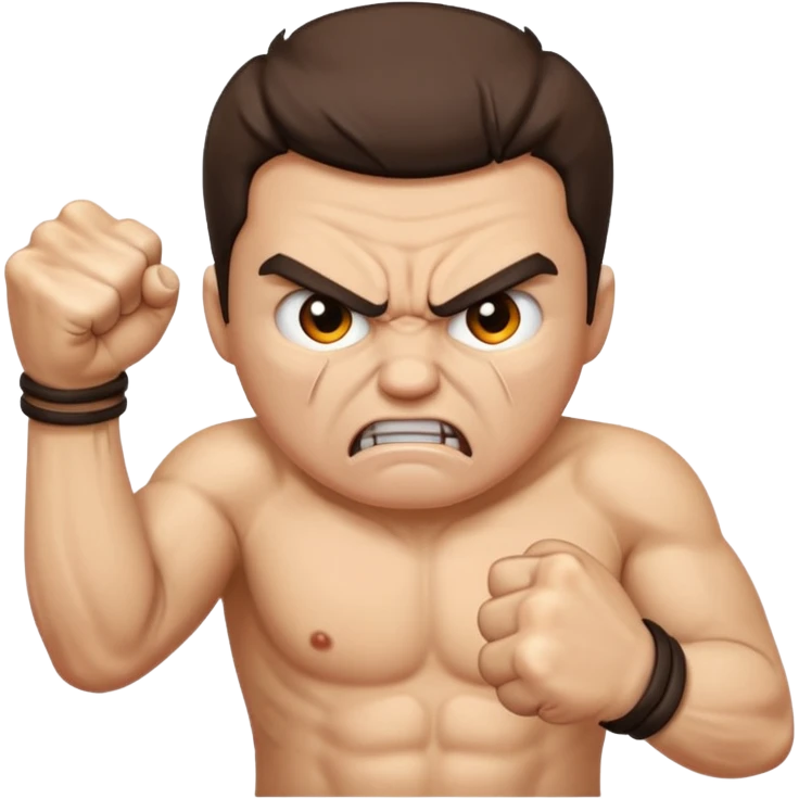 Angry triggered emoji