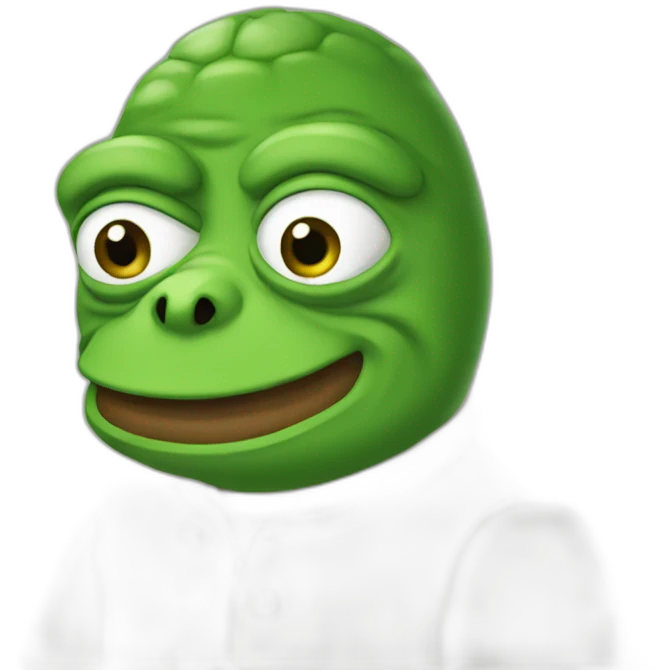 pepe writing code emoji