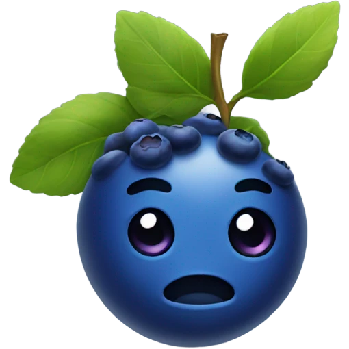 Blueberry  emoji