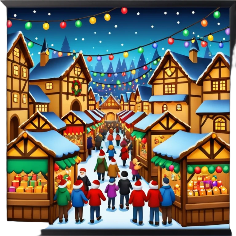 Weihnachtsmarkt emoji